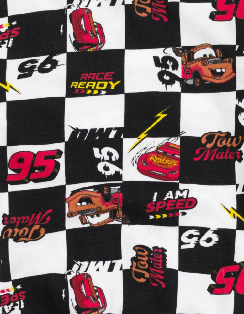 Conjunto Disney Cars 2T negro y blanco de 2 piezas
