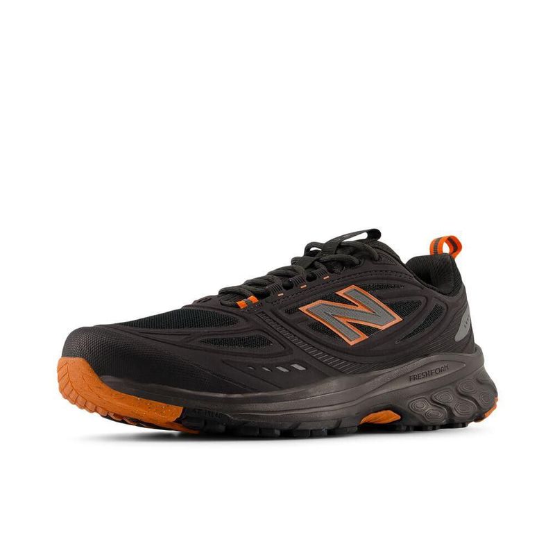 Zapatilla de Running New Balance 410 V9 Negra/Naranja 28 cm