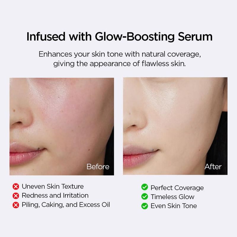 Cushion Nuder Skin JUNG SAEM MOOL Mini 38C Marrón
