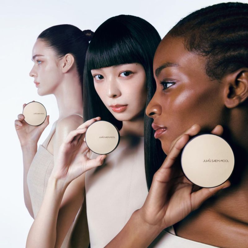 Cushion Nuder Skin JUNG SAEM MOOL Mini 38C Marrón
