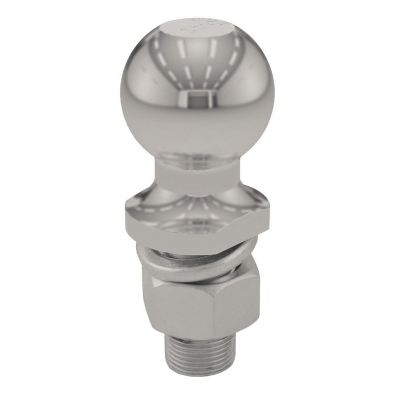 Bola de enganche CURT 6000 lb 2" eje 21 cm acero inoxidable