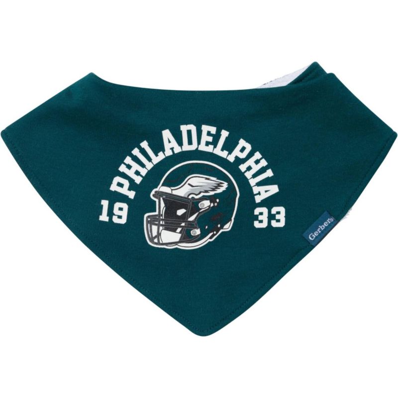 Babero de comida Gerber Eagles talla única (juego de 3)