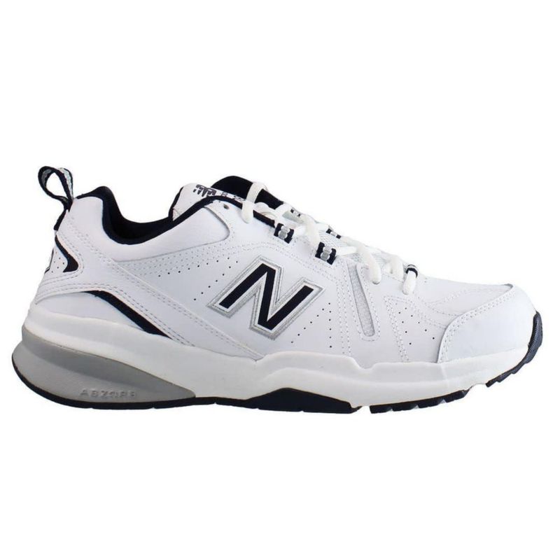 Zapatilla de entrenamiento cruzado New Balance 608 V5 Blanco/Marino (XX – Extra ancho)