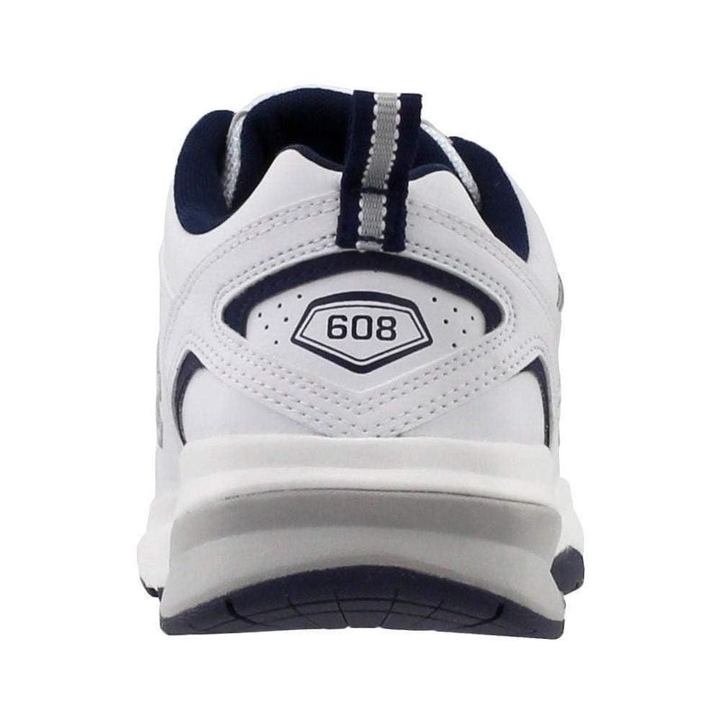 Zapatilla de entrenamiento cruzado New Balance 608 V5 Blanco/Marino (XX – Extra ancho)