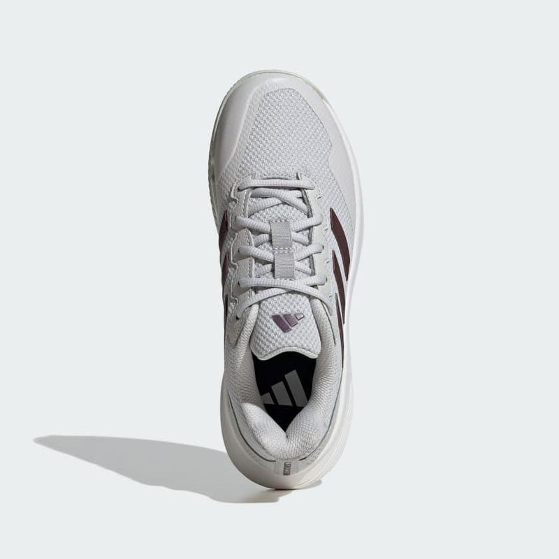 Zapatillas adidas GameCourt 2 W gris/blanco talla 11 B (M)