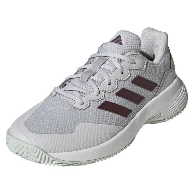 Zapatillas adidas GameCourt 2 W gris/blanco talla 11 B (M)