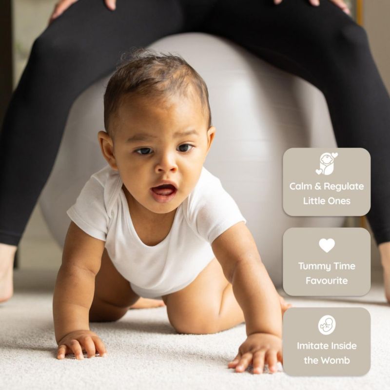 Bola de Parto BABYGO 65/75 cm con Libro Incluido