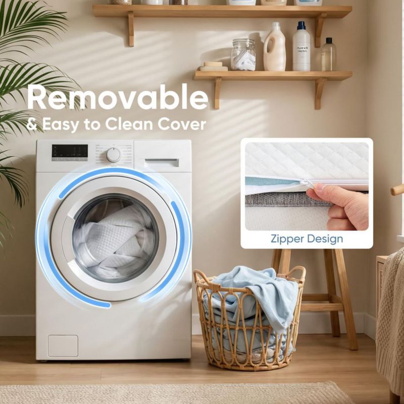 Topper de colchón DUMOS Queen 76 cm Gel refrigerante