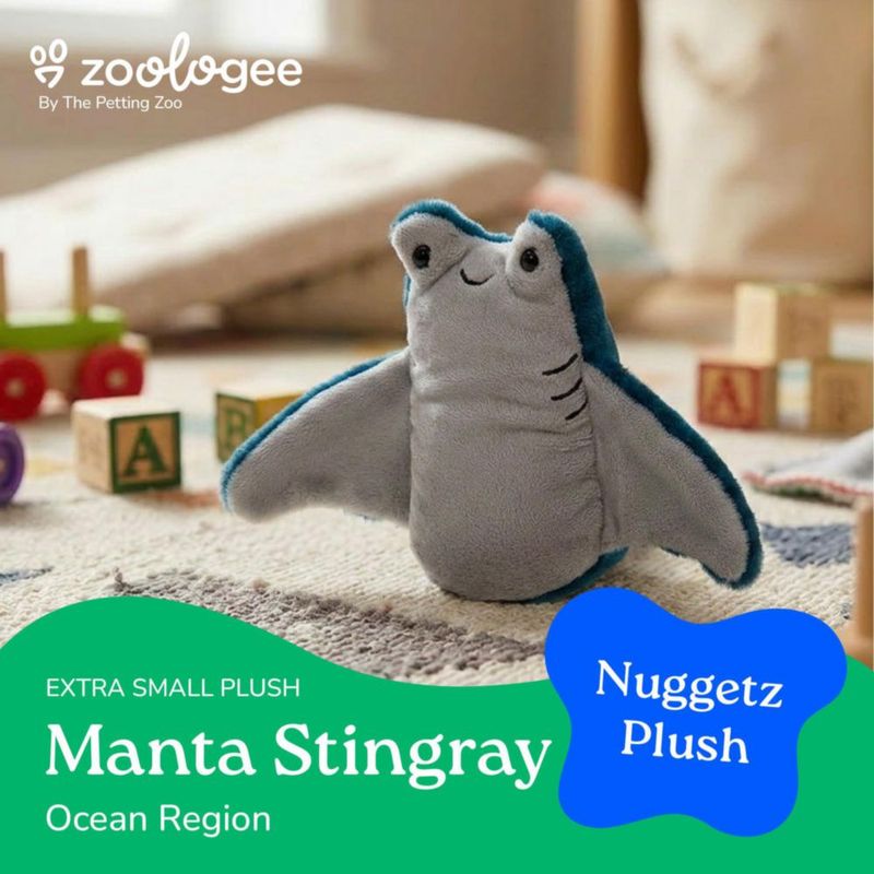 Peluche Mantarraya de 15 cm – The Petting Zoo