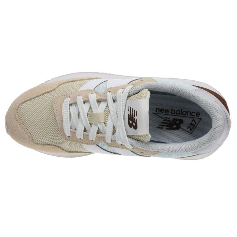 Zapatilla New Balance 237 Bone/Nb 102 White talla 6.5 US