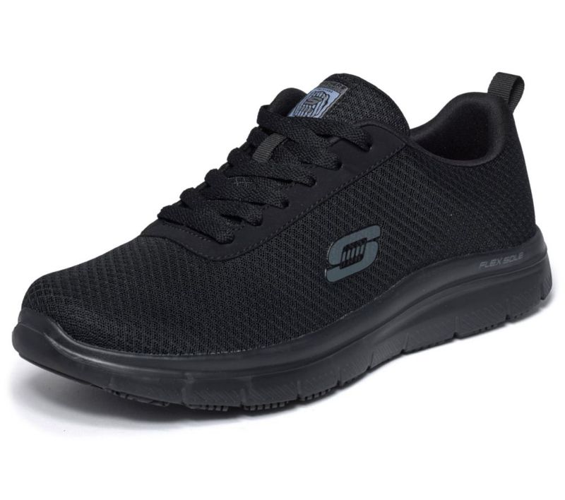 Zapato de Trabajo Skechers Bendon Negro US 13