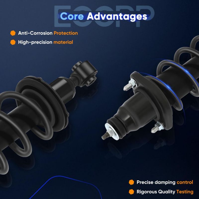 Conjunto de Amortiguadores ECCPP para Honda Civic 2001‑2005 (Par Trasero)