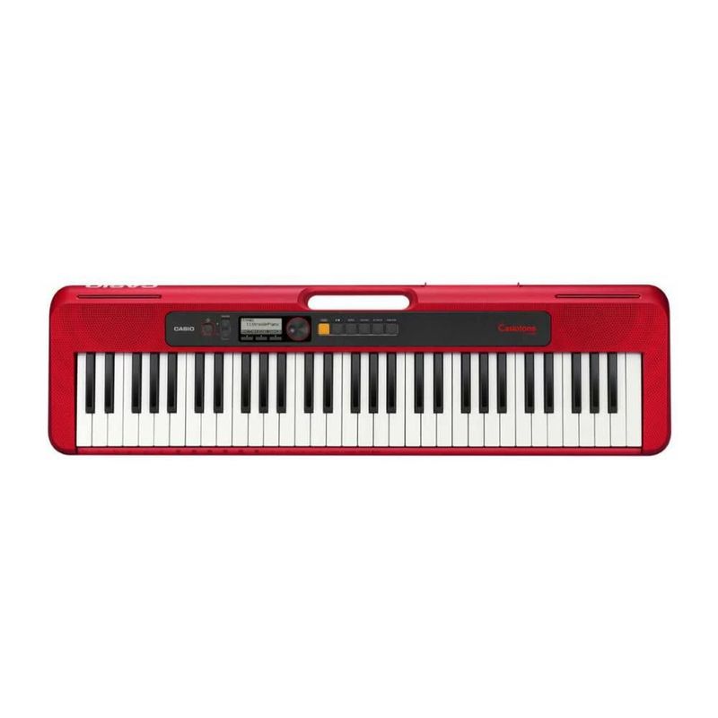 Teclado Casio Casiotone CT-S200 Portátil de 61 Teclas Paquete Rojo