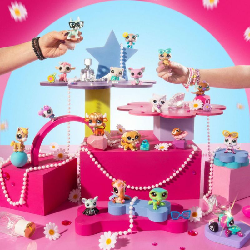 Set Coleccionable de 18 Mascotas Littlest Pet Shop Serie 5