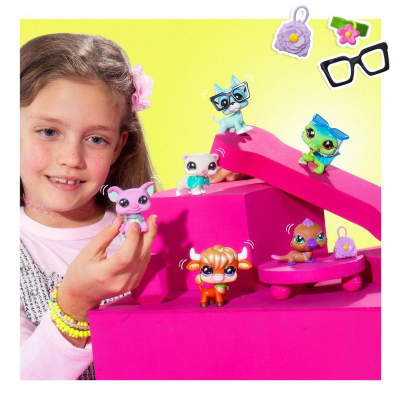 Set Coleccionable de 18 Mascotas Littlest Pet Shop Serie 5
