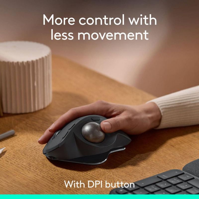 Logitech MX Ergo S Plus inalámbrico con trackball