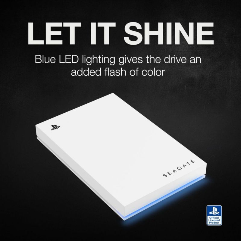 Disco duro externo Seagate Game Drive para PS5 5 TB USB 3.0 azul