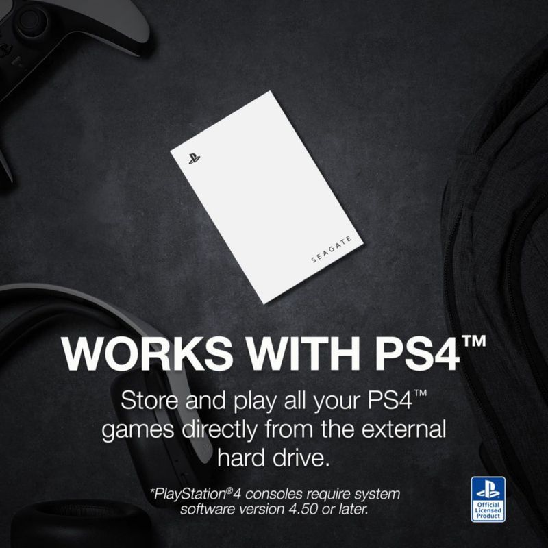 Disco duro externo Seagate Game Drive para PS5 5 TB USB 3.0 azul