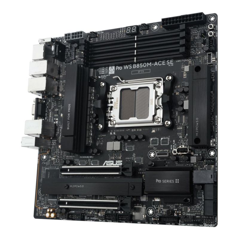Placa base ASUS Pro WS B850M-ACE SE AM5 mATX