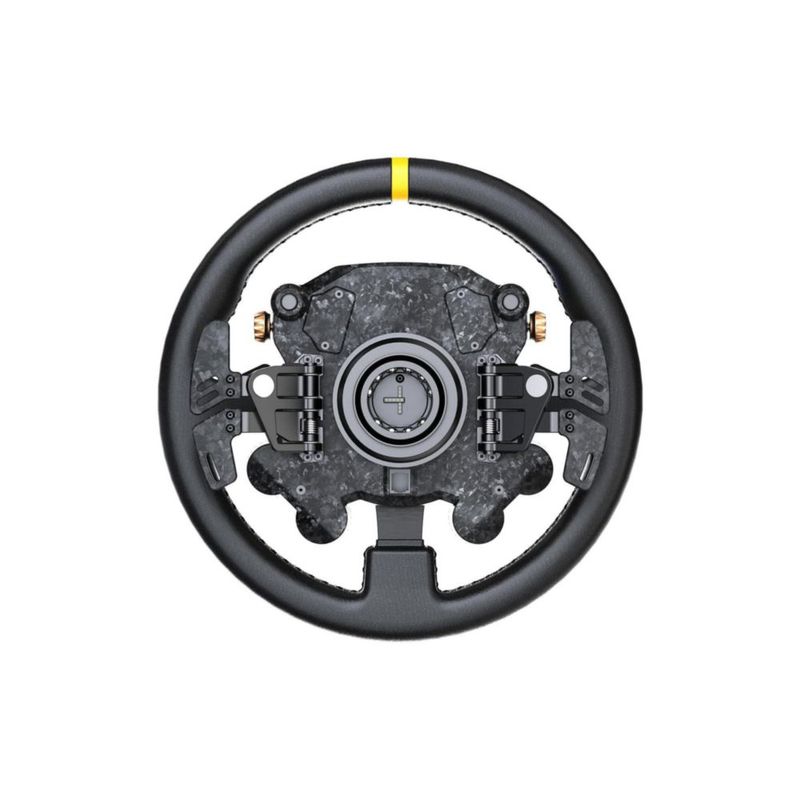 Volante MOZA RACING 330 mm RGB de carbono y metal