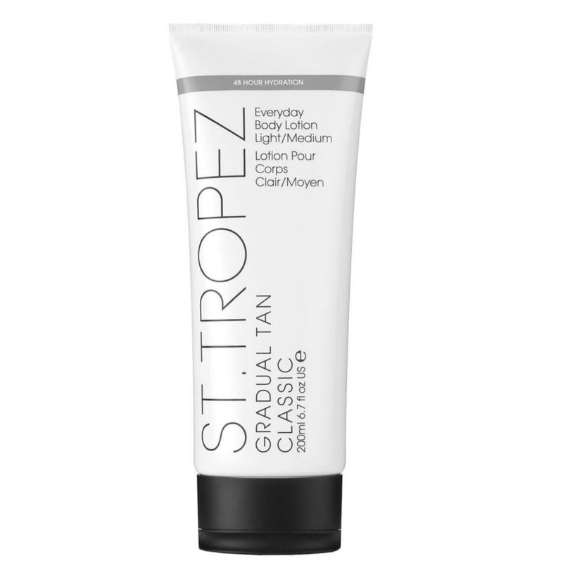 Loción corporal St. Tropez Gradual Tan para uso diario ligera y mediana 200 ml