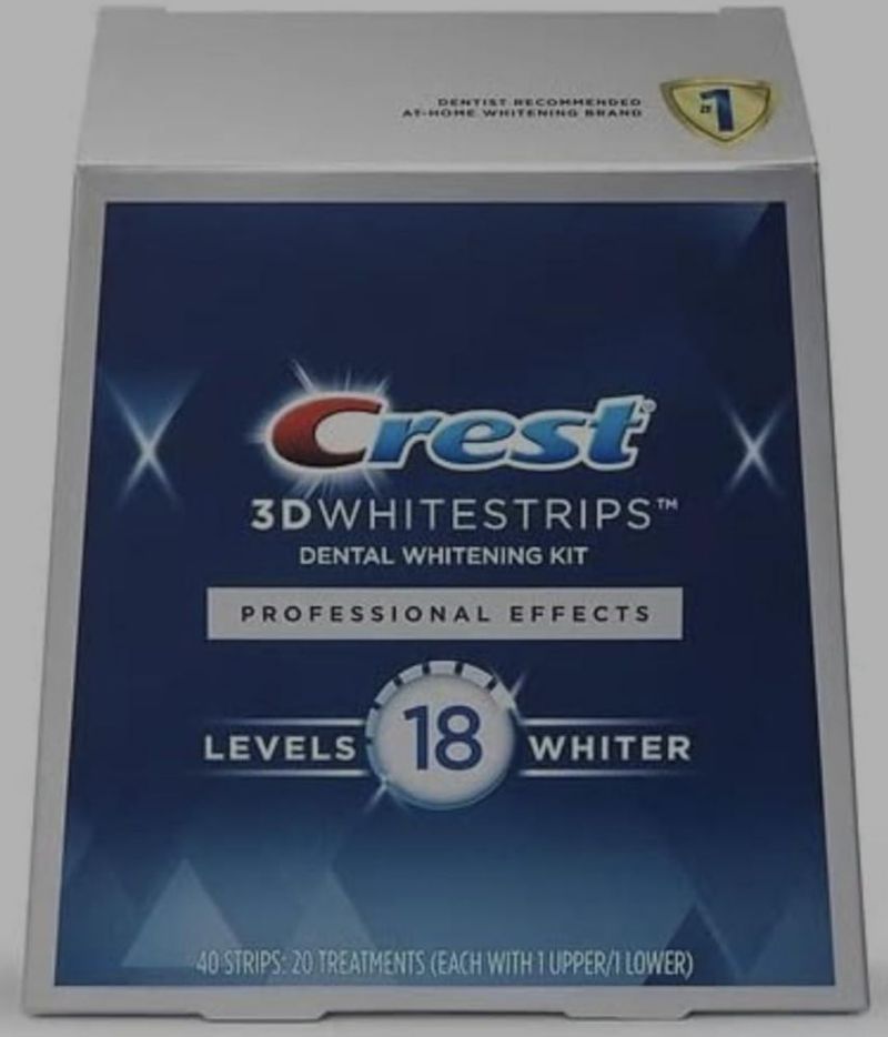 Kit de blanqueamiento dental Crest 3D AntiSlip Professional Effects