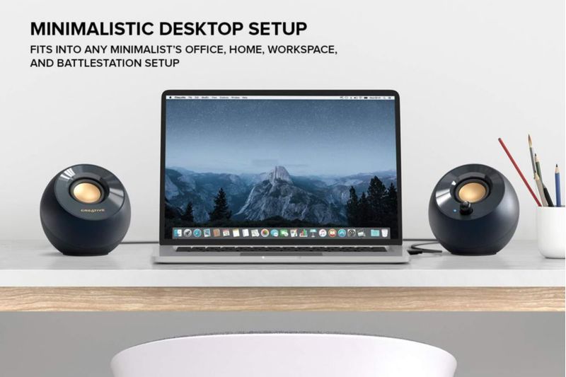 Altavoces de escritorio Creative Pebble V2 USB-C de 8 W RMS de potencia