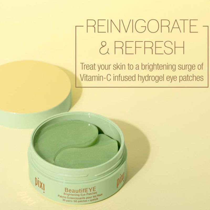 Parches para debajo de los ojos Pixi BeautifEye Hydrogel 30 pares