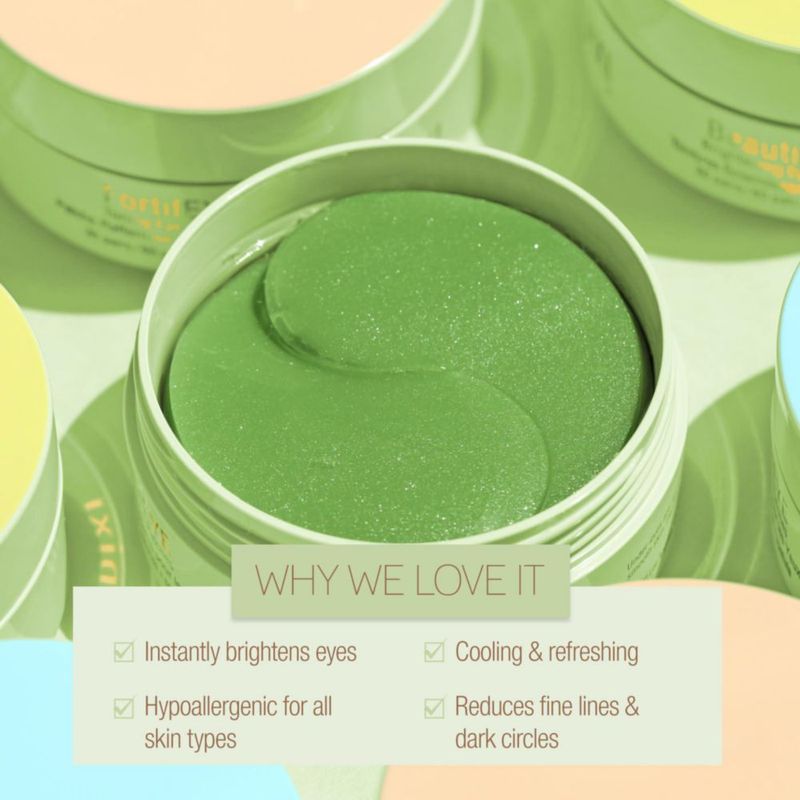 Parches para debajo de los ojos Pixi BeautifEye Hydrogel 30 pares