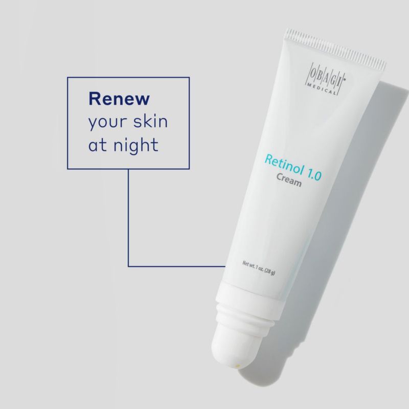 Crema Obagi360 Retinol 1.0 de 30 ml que ayuda a reducir las líneas finas