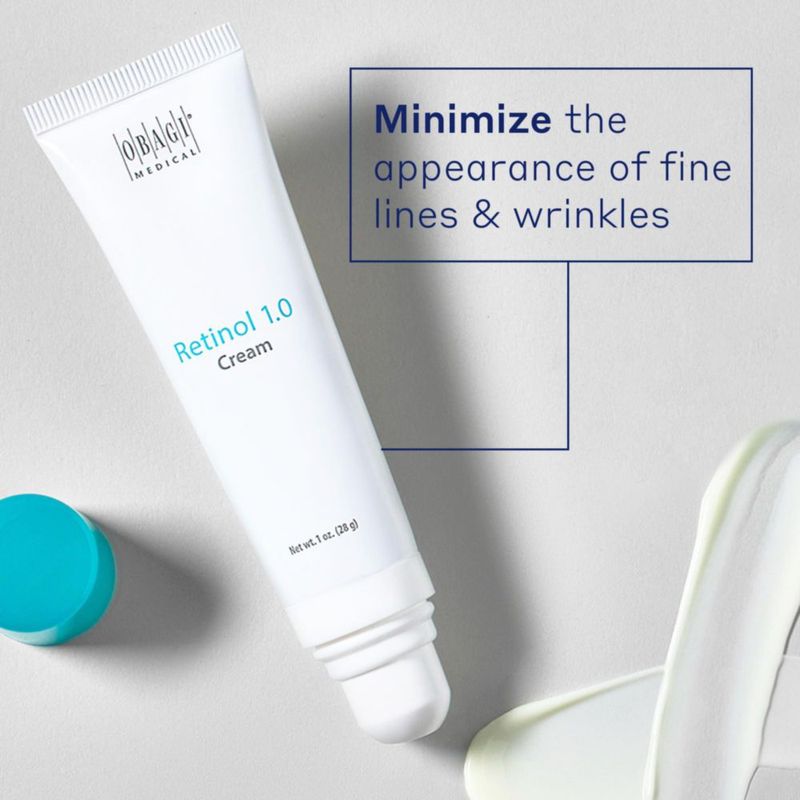 Crema Obagi360 Retinol 1.0 de 30 ml que ayuda a reducir las líneas finas