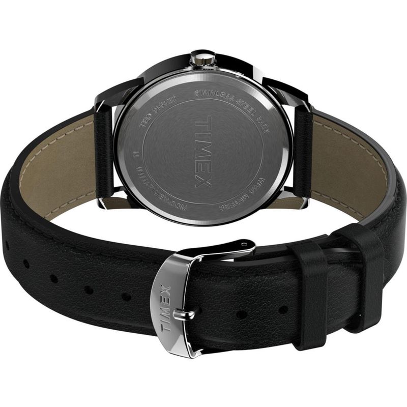 Reloj Timex Easy Reader con carcasa de 38 mm y esfera azul plateada