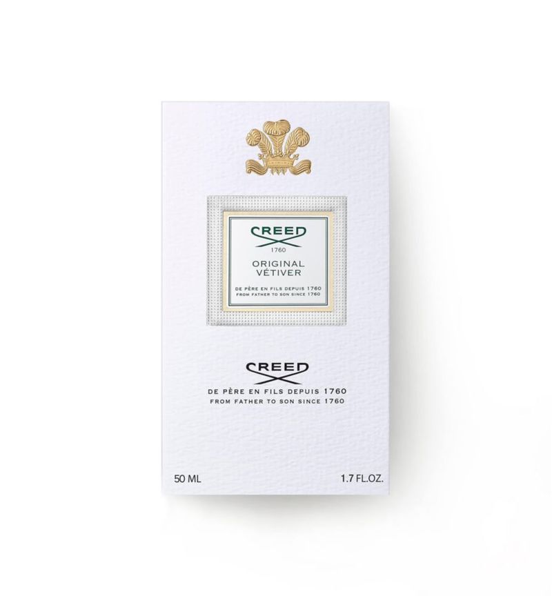Perfume Creed Original Vétiver Woody Fresh de 50 ml para él y para ella
