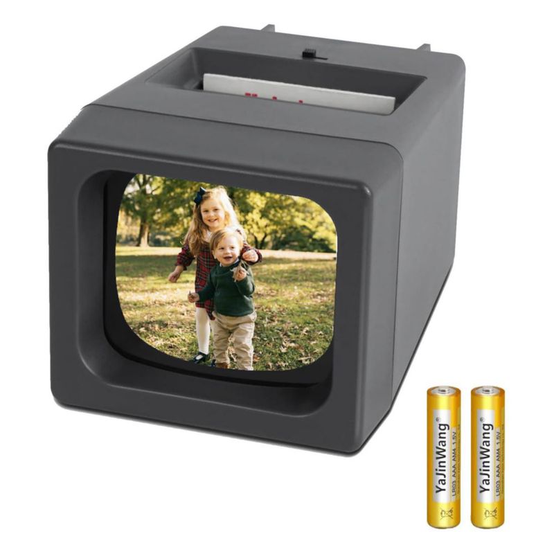 Visor de diapositivas y películas TCNEWCL de 35 mm con aumento de 2X