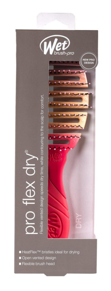 Cepillo para el cabello Wet Brush Pro Flex Dry Coral Ombre