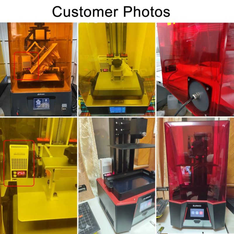 Mini calentador para impresora 3D Youyoute controlador de temperatura