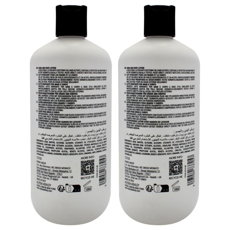 Loción corporal para manos Alyssa Ashley Musk 500 ml unisex