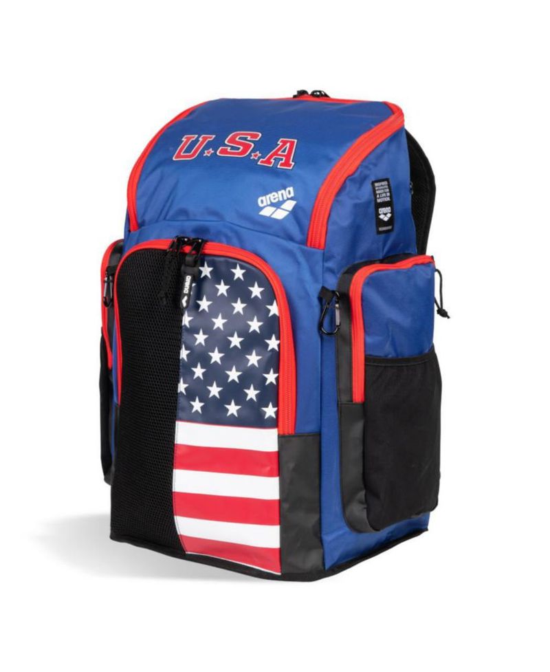 Mochila ARENA Spiky III 45L Equipo de Natación EE. UU.