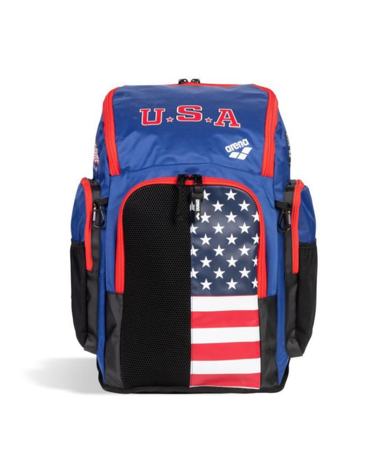 Mochila ARENA Spiky III 45L Equipo de Natación EE. UU.