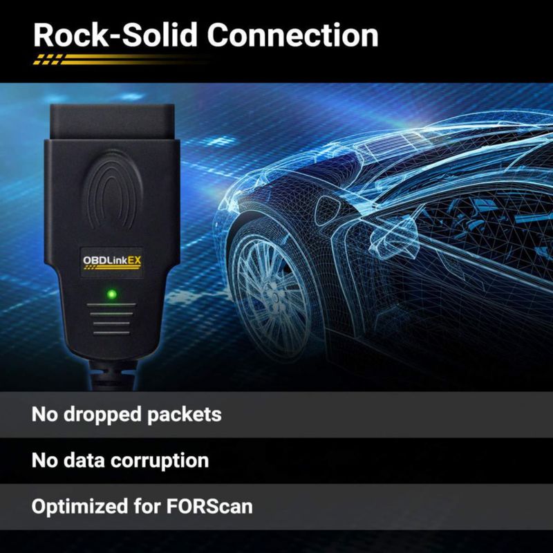 Adaptador OBD OBDLink EX ForScan para todos los vehículos ForScan
