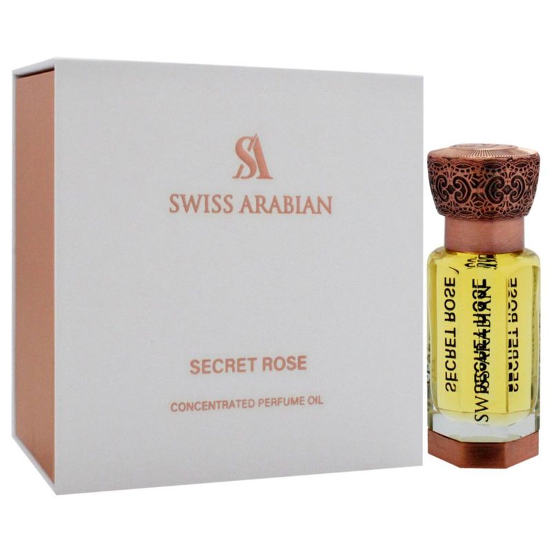 Perfume Swiss Arabian Secret Rose aceite de perfume 12 ml para unisex