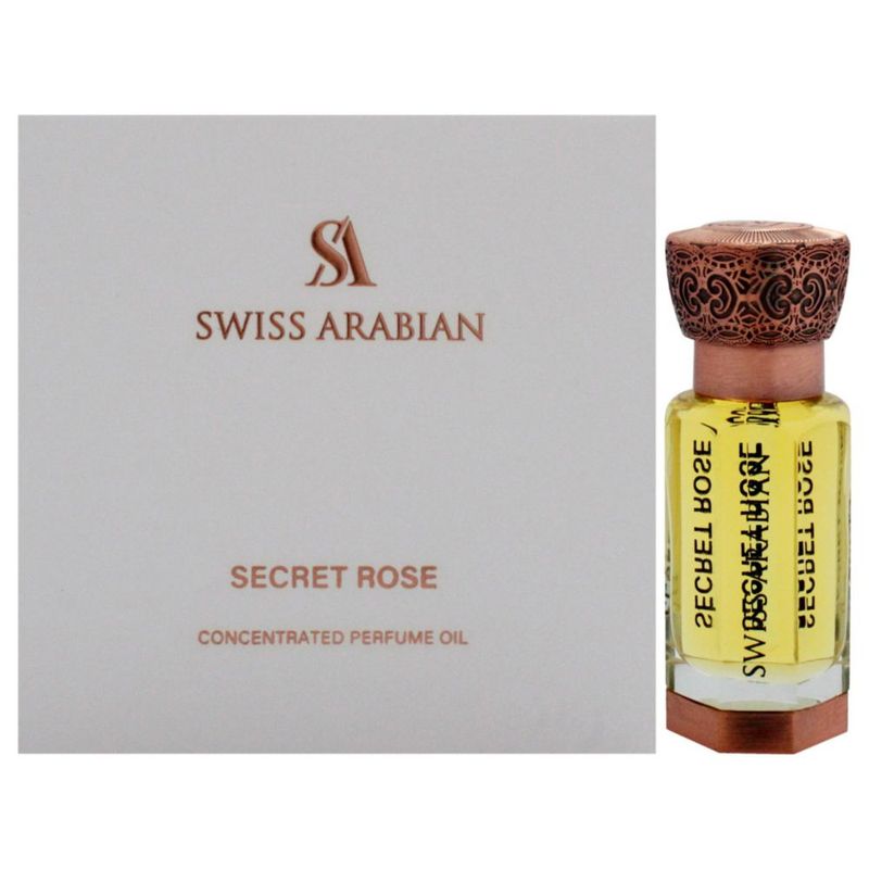 Perfume Swiss Arabian Secret Rose aceite de perfume 12 ml para unisex