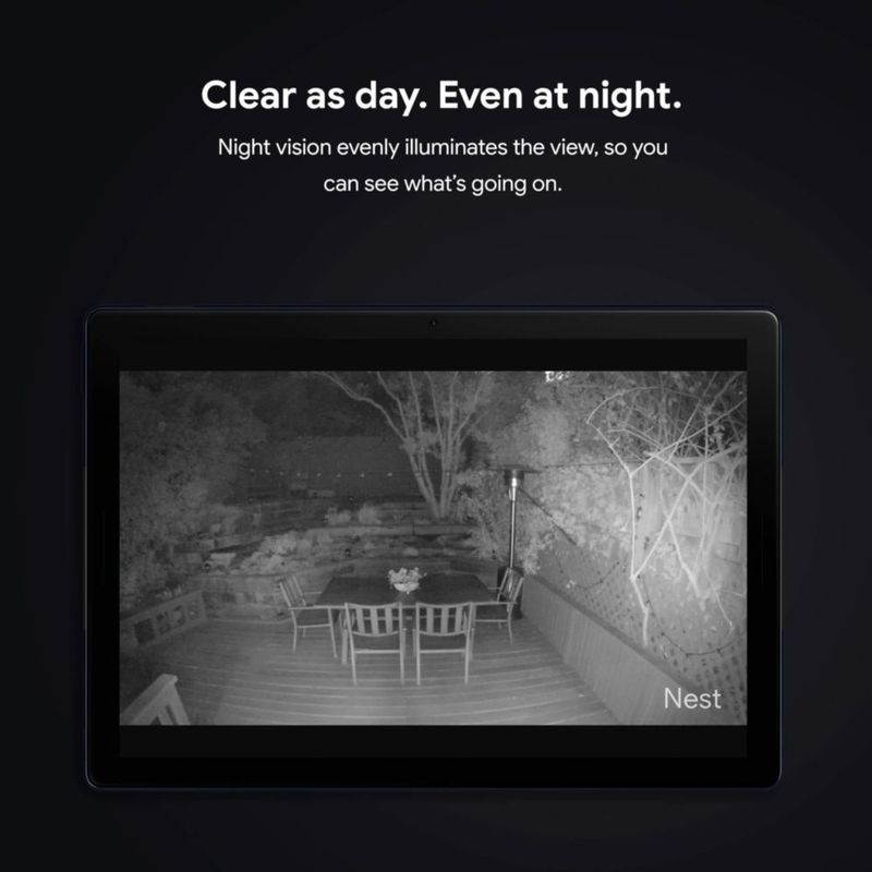 Cámara exterior Google Nest Cam 2 unidades impermeable reacondicionada