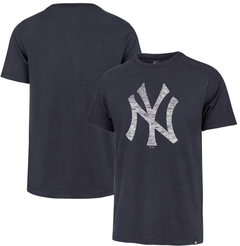 Camiseta 47 Brand Yankees XL azul marino desgastada