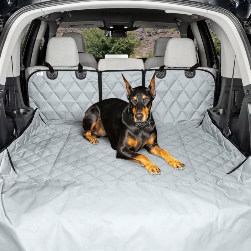 Forro de carga para SUV 4Knines 117 cm gris – asientos abatibles