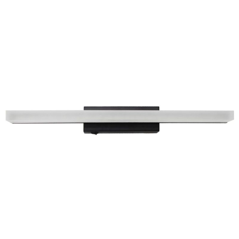 Luz de tocador para RV Facon 42 cm 12 V LED negro con interruptor