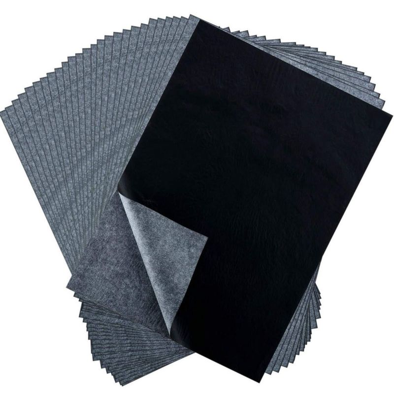 Papel de Transferencia Hotop 216 x 279 cm 100 Hojas Negro