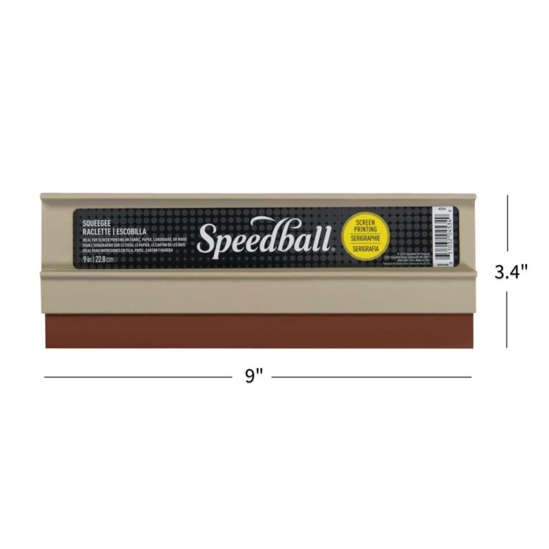 Rasqueta Speedball de 23 cm para Serigrafía en Tela y Seda