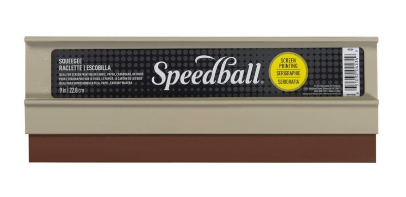 Rasqueta Speedball de 23 cm para Serigrafía en Tela y Seda