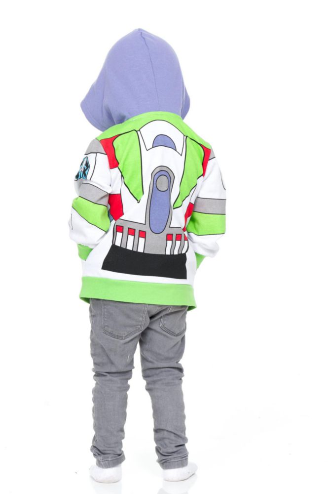 Sudadera con capucha Disney Pixar Buzz Lightyear blanca talla 6